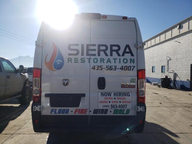 3C6URVJG5EE122049 - 2014 RAM PROMASTER WHITE photo 6