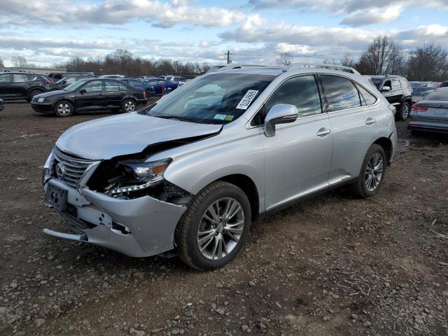 JTJBC1BA9E2067149 - 2014 LEXUS RX 450 SILVER photo 1