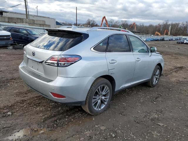 JTJBC1BA9E2067149 - 2014 LEXUS RX 450 SILVER photo 3