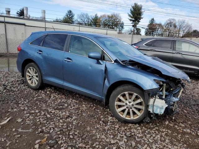 4T3ZA3BB1AU036555 - 2010 TOYOTA VENZA BLUE photo 4