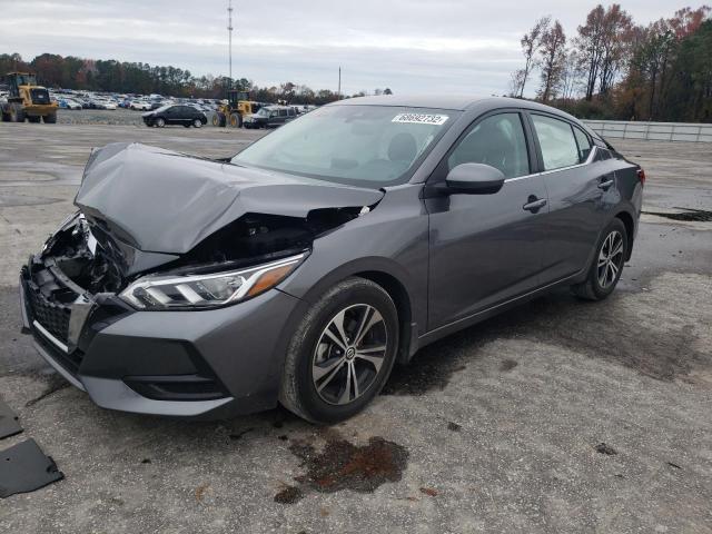 3N1AB8CV8MY258723 - 2021 NISSAN SENTRA SV GRAY photo 1