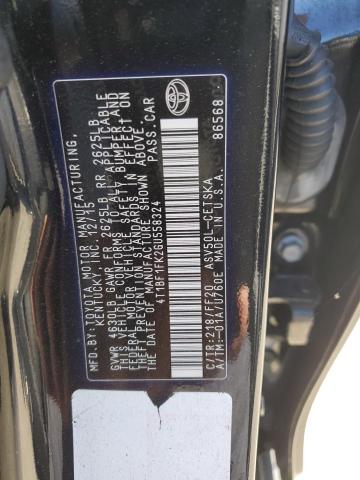 4T1BF1FK2GU558324 - 2016 TOYOTA CAMRY LE BLACK photo 13