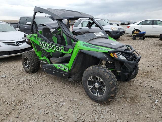 4UF14MPV1ET315874 - 2014 ARCTIC CAT WILDCAT GREEN photo 4