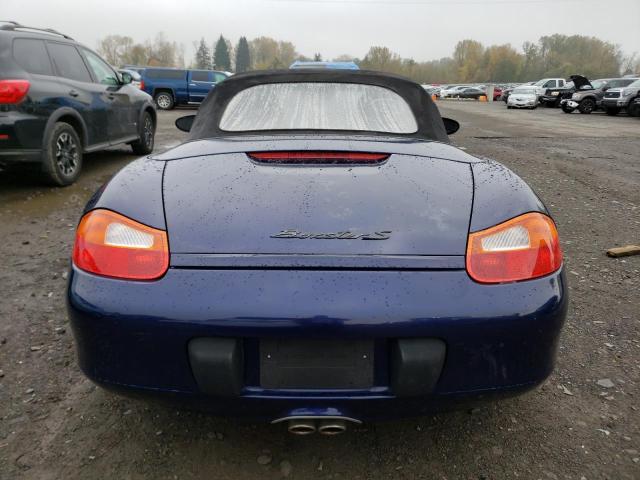 WP0CB29852U661286 - 2002 PORSCHE BOXSTER S BLUE photo 6