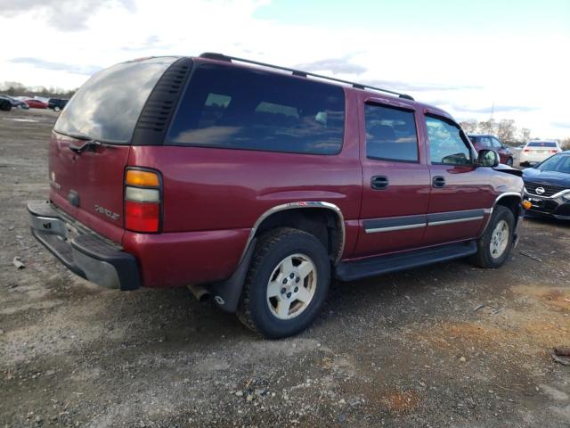 1GNFK16Z04J276301 - 2004 CHEVROLET SUBURBAN K RED photo 3