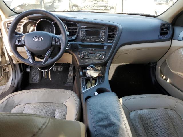 KNAGN4A75B5180016 - 2011 KIA OPTIMA EX SILVER photo 8