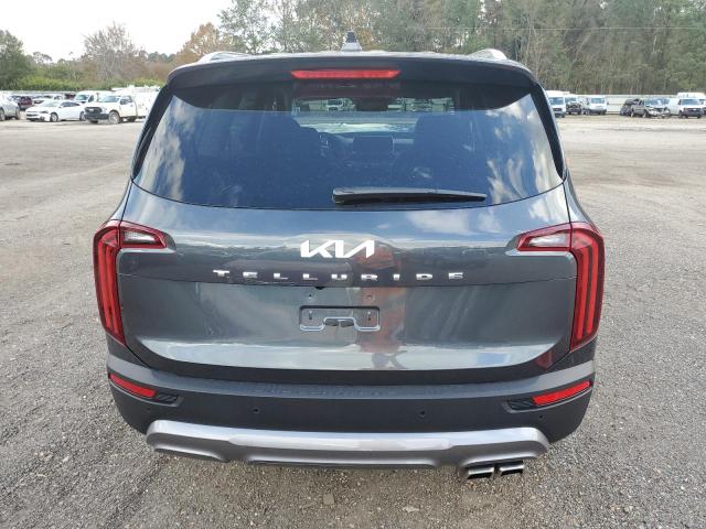 5XYP54HC8NG292231 - 2022 KIA TELLURIDE BLACK photo 6