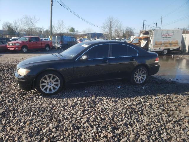WBAHL83556DT02625 - 2006 BMW 750I BLACK photo 1