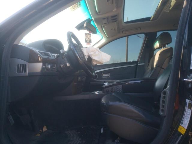 WBAHL83556DT02625 - 2006 BMW 750I BLACK photo 7