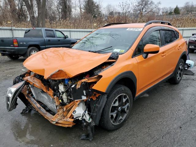 JF2GTABC4JH221270 - 2018 SUBARU CROSSTREK ORANGE photo 1