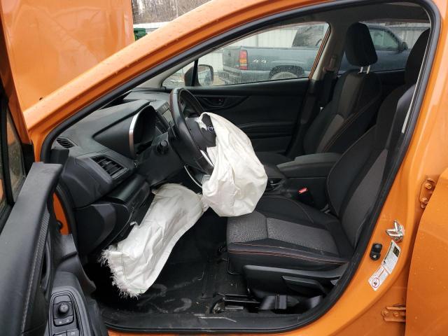 JF2GTABC4JH221270 - 2018 SUBARU CROSSTREK ORANGE photo 7