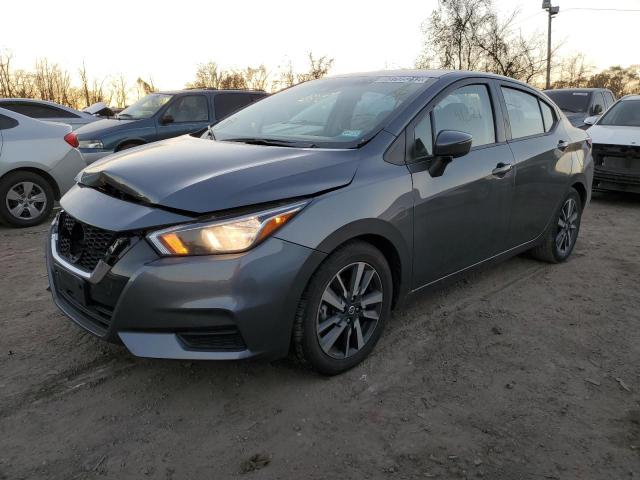 3N1CN8EV3ML888465 - 2021 NISSAN VERSA SV GRAY photo 1