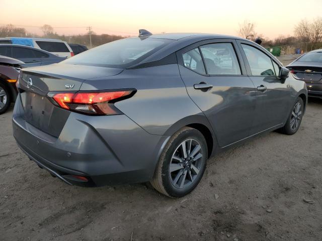 3N1CN8EV3ML888465 - 2021 NISSAN VERSA SV GRAY photo 3