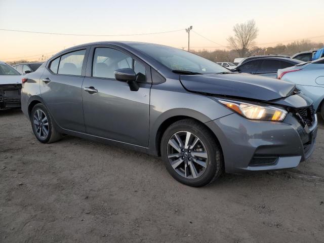 3N1CN8EV3ML888465 - 2021 NISSAN VERSA SV GRAY photo 4