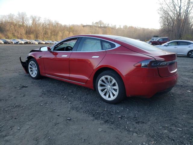 5YJSA1E22LF361970 - 2020 TESLA MODEL S Qırmızı foto 2
