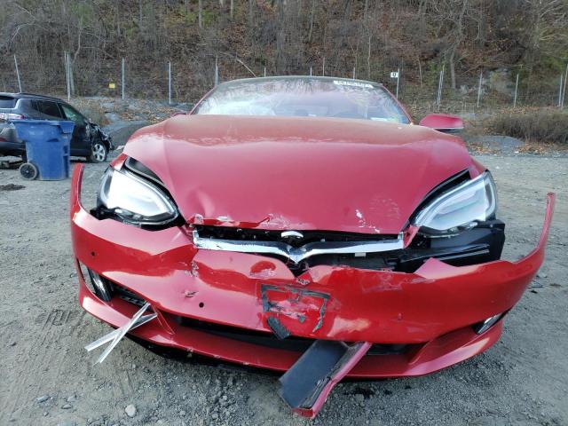 5YJSA1E22LF361970 - 2020 TESLA MODEL S Qırmızı foto 5