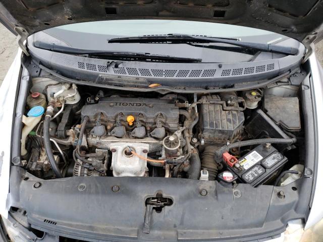 2HGFA16619H322410 - 2009 HONDA CIVIC LX-S ვერცხლისფერი ფოტო 11