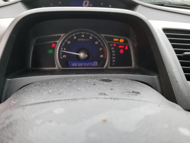 2HGFA16619H322410 - 2009 HONDA CIVIC LX-S ვერცხლისფერი ფოტო 9