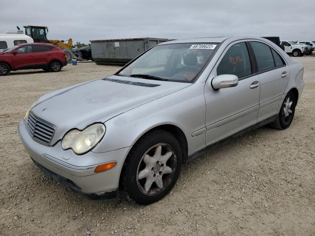 WDBRF61JX3A510515 - 2003 MERCEDES-BENZ C 240 SILVER photo 1