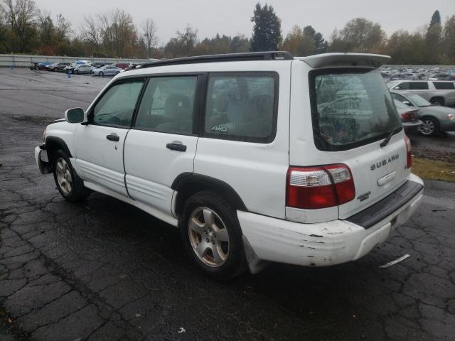 JF1SF65611H740480 - 2001 SUBARU FORESTER S WHITE photo 2