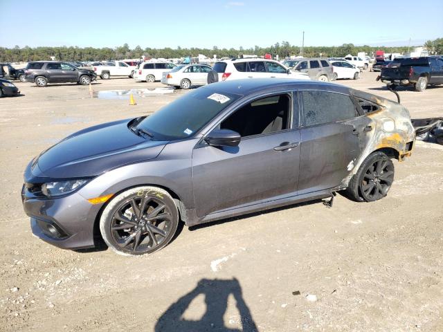 2HGFC2E82LH554069 - 2020 HONDA CIVIC SPOR 灰色 照片 1