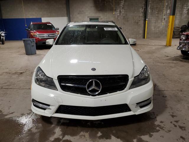 WDDGF8BB2CR199178 - 2012 MERCEDES-BENZ C300 4MATI WHITE photo 5