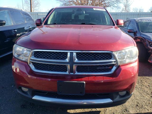 1C4RDJDG9DC668635 - 2013 DODGE DURANGO CR MAROON photo 5