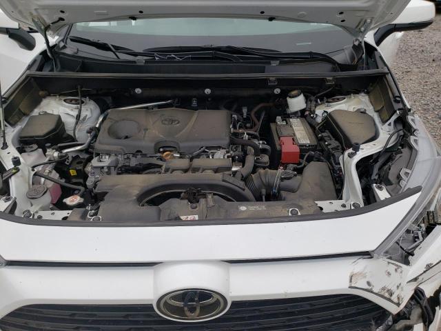 2T3C1RFV0KW045875 - 2019 TOYOTA RAV4 XLE P WHITE photo 12