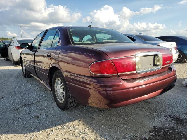 1G4HP54K45U197452 - 2005 BUICK LESABRE CU MAROON photo 2