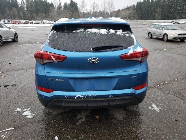 KM8J3CA49JU704962 - 2018 HYUNDAI TUCSON SEL BLUE photo 6