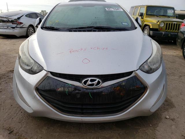 KMHDH6AH7EU026298 - 2014 HYUNDAI ELANTRA CO SILVER photo 5