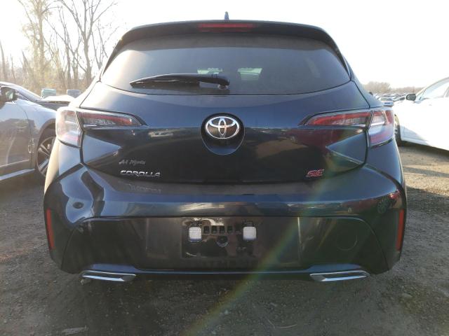 JTNK4RBE7K3004621 - 2019 TOYOTA COROLLA SE BLUE photo 6