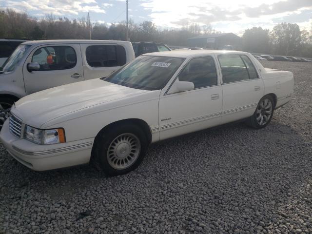 1G6KD54Y8XU742629 - 1999 CADILLAC DEVILLE WHITE photo 1