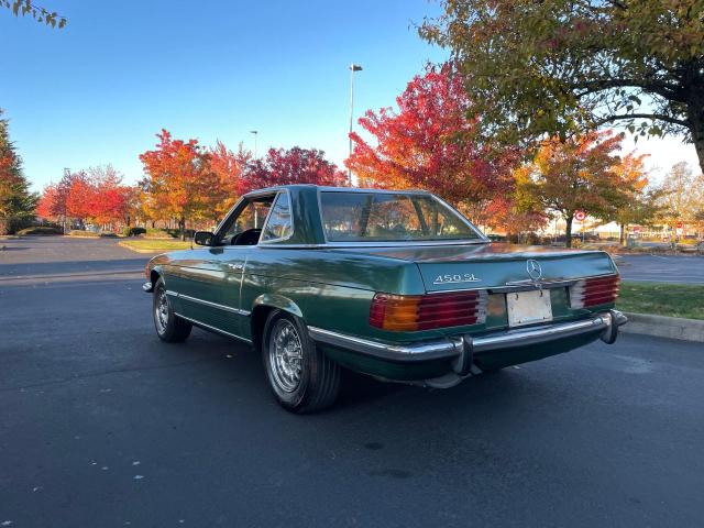 10704412001697 - 1972 MERCEDES-BENZ 450 SL GREEN photo 3