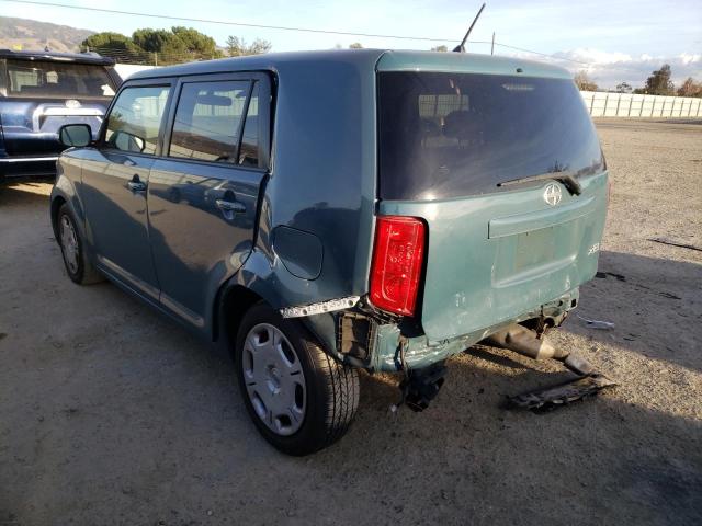 JTLKE50E681041696 - 2008 TOYOTA SCION XB ნაცრისფერი ფოტო 2