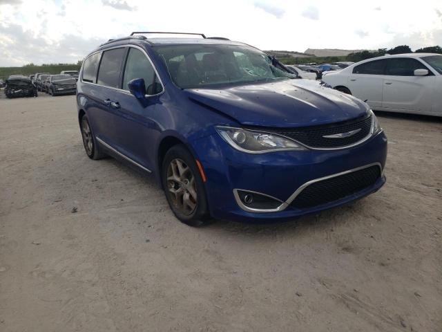 2C4RC1BGXJR276188 - 2018 CHRYSLER PACIFICA T BLUE photo 4