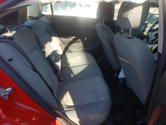 1G1JB5SH5C4122910 - 2012 CHEVROLET SONIC LS RED photo 10