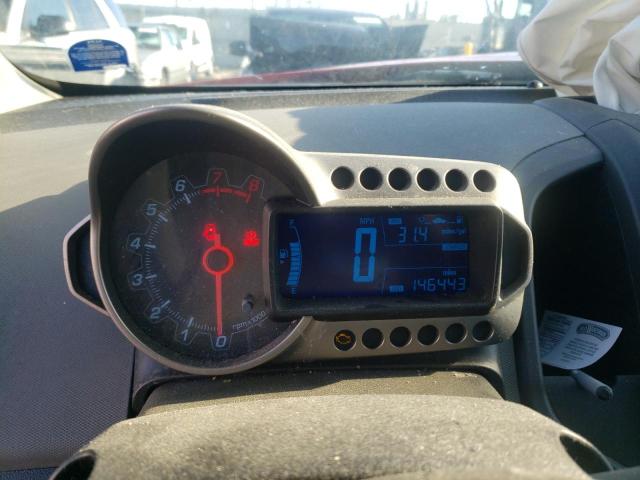 1G1JB5SH5C4122910 - 2012 CHEVROLET SONIC LS RED photo 9