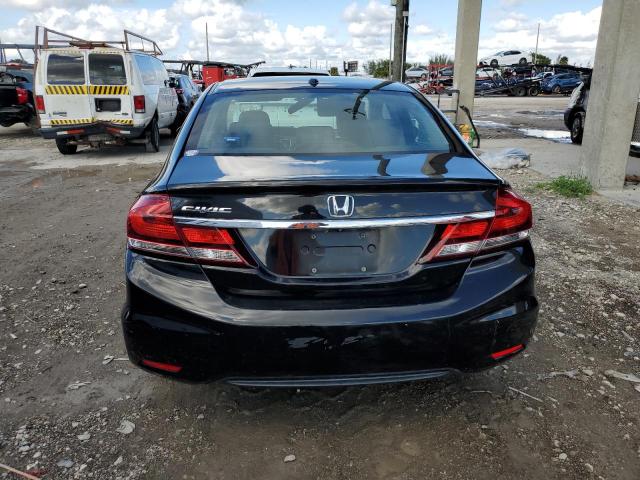 2HGFB2F90FH556319 - 2015 HONDA CIVIC EXL أسود صورة 6