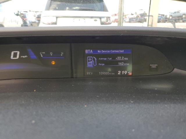 2HGFB2F90FH556319 - 2015 HONDA CIVIC EXL أسود صورة 9