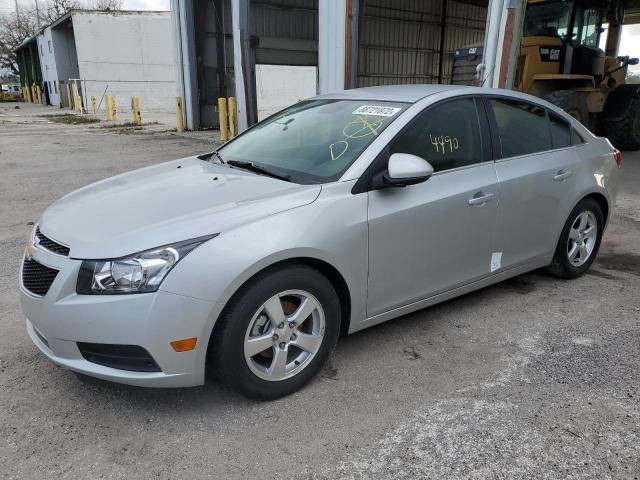 1G1PC5SB1E7153818 - 2014 CHEVROLET CRUZE LT SILVER photo 1