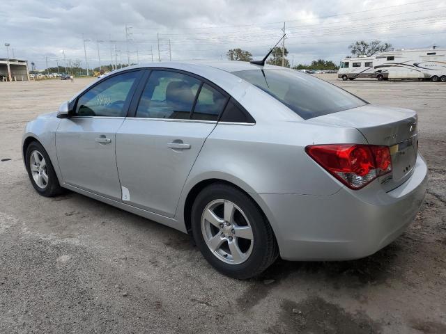 1G1PC5SB1E7153818 - 2014 CHEVROLET CRUZE LT SILVER photo 2