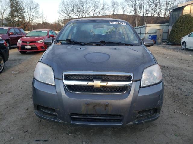 KL1TD56677B164202 - 2007 CHEVROLET AVEO BASE GRAY photo 5