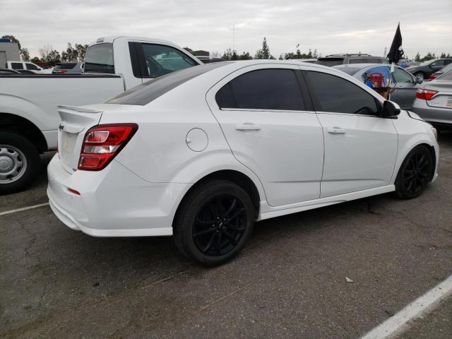 1G1JF5SB9K4118017 - 2019 CHEVROLET SONIC PREM WHITE photo 3