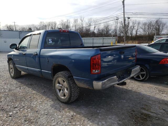 1D7HU18276S587934 - 2006 DODGE RAM 1500 S BLUE photo 2