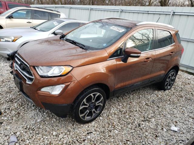 MAJ6P1WL8JC246538 - 2018 FORD ECOSPORT T ORANGE photo 1