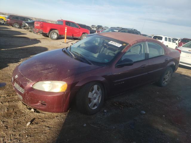 1B3EJ46XX1N619354 - 2001 DODGE STRATUS SE BURGUNDY photo 1