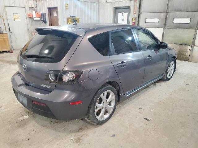 JM1BK343481153107 - 2008 MAZDA 3 HATCHBAC CHARCOAL photo 3