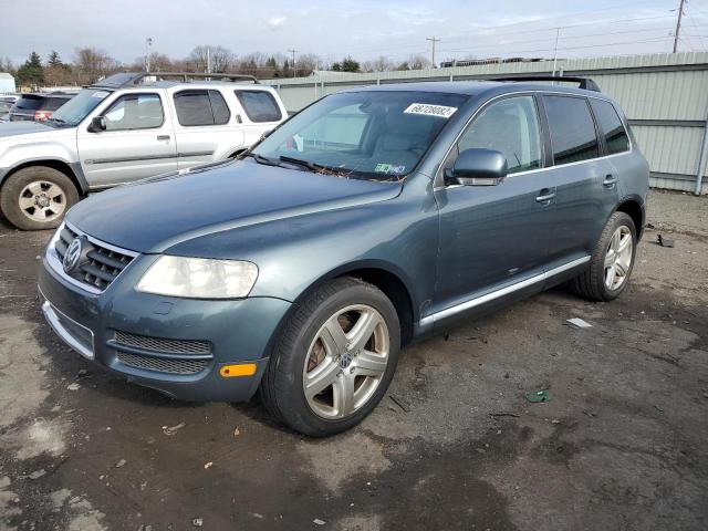 WVGMM77L26D005678 - 2006 VOLKSWAGEN TOUAREG 4. BLUE photo 1