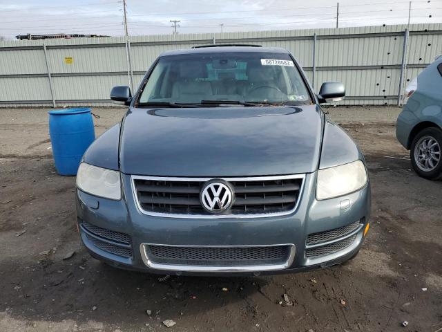 WVGMM77L26D005678 - 2006 VOLKSWAGEN TOUAREG 4. BLUE photo 5